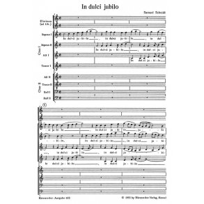 In dulci jubilo - Scheidt, Samuel