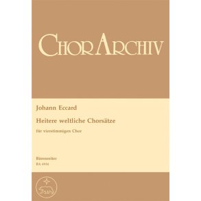 Heitere weltliche Chorsatze for four part Choir : for four part Choir