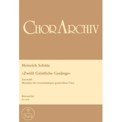 Zw&ouml;lf Geistliche Ges&auml;nge
