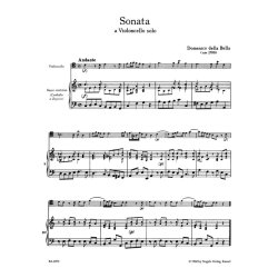 Sonata - dalla Bella, Domenico