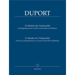 21 Etudes - Duport, Jean-Louis