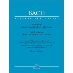 Violin Solos from the Sacred Vocal Works - Bach, Johann Sebastian