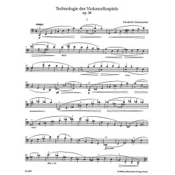 Technology of Violoncello Playing - Gr&uuml;tzmacher, Friedrich