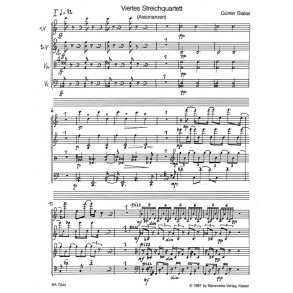 Viertes Streichquartett - Bialas, Günter