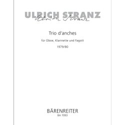 Trio d'anches - Stranz, Ulrich