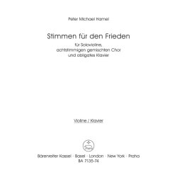 Stimmen f&uuml;r den Frieden - Hamel, Peter Michael