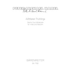 Mittlerer Fr&uuml;hling - Hamel, Peter Michael