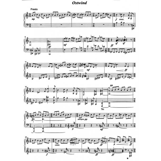 six Skizzen - Stranz, Ulrich