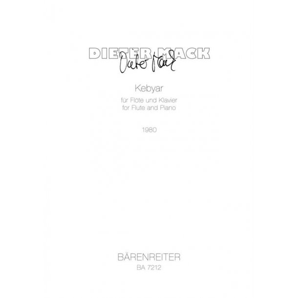 Kebyar - Mack, Dieter