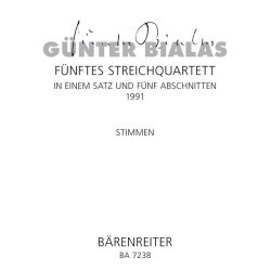 String Quartet - Bialas, G&uuml;nter