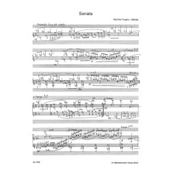 Sonata und Barcarola - Trojahn, Manfred