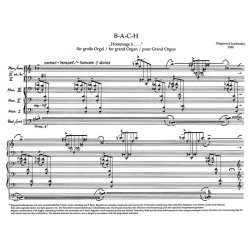 B-A-C-H "Hommage &agrave; ...." - Szathm&aacute;ry, Zsigmond