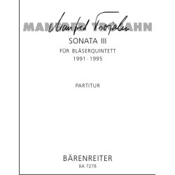 Sonata III - Trojahn, Manfred