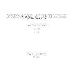 Zwei Invokationen - Schloemann, Burghard
