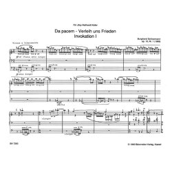 Zwei Invokationen - Schloemann, Burghard