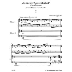 Sonne der Gerechtigkeit - Zipp, Friedrich