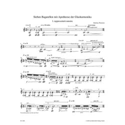 Sieben Bagatellen mit Apotheose der Glasharmonika - Pintscher, Matthias