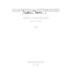 Nacht - Mondschein - Pintscher, Matthias
