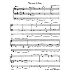 Abgesang - Bialas, G&uuml;nter