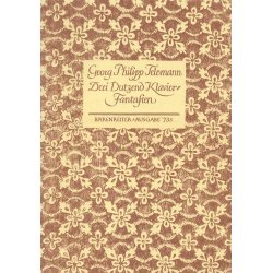 Drei Dutzend Klavierfantasien - Telemann, Georg Philipp