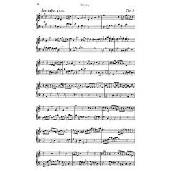 Drei Dutzend Klavierfantasien - Telemann, Georg Philipp