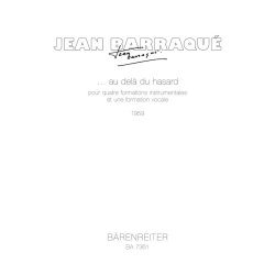 ...au del&agrave; du hasard - Barraqu&eacute;, Jean
