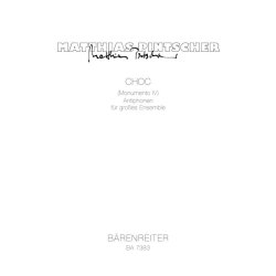 CHOC (Monumento IV) - Pintscher, Matthias