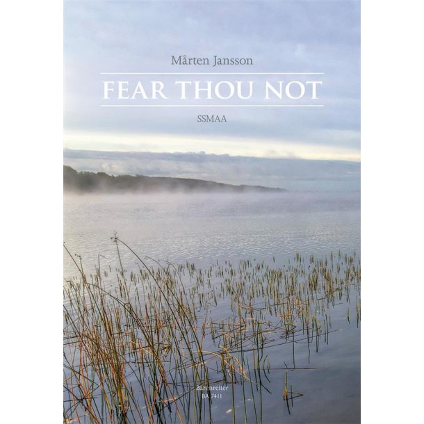 Fear Thou Not : English
