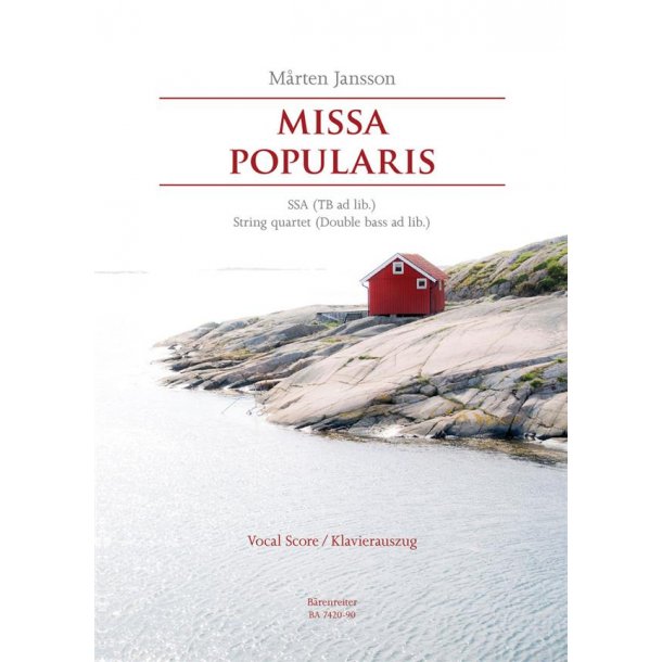 Missa Popularis - Jansson, Mrten