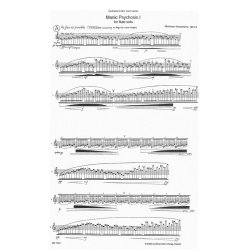 Manic Psychosis I for Flute solo - Kawashima, Motoharu