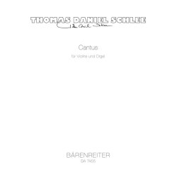 Cantus - Schlee, Thomas Daniel