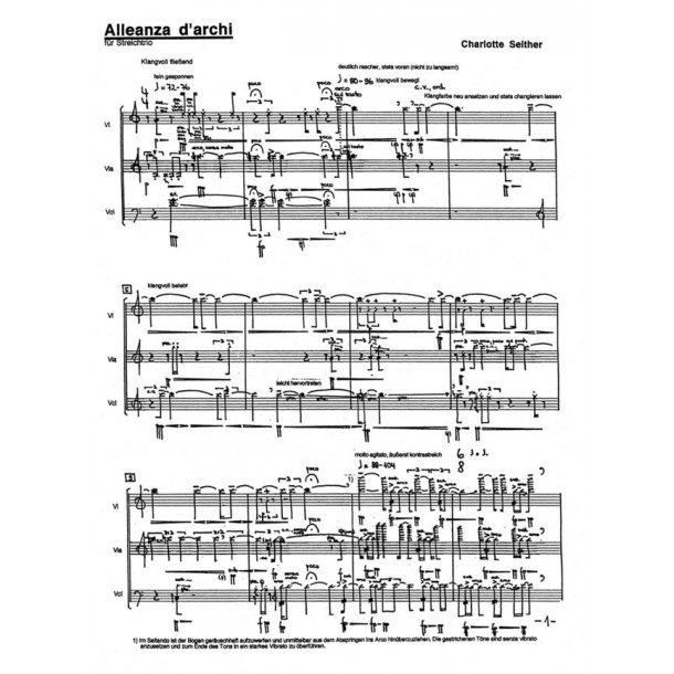 Alleanza d'archi - Seither, Charlotte