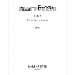 a due - Furrer, Beat