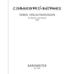 Sieben Verlautbarungen - Seither, Charlotte