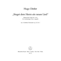 Singet dem Herrn ein neues Lied