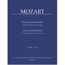 Shorter Sacred Works - Mozart, Wolfgang Amadeus