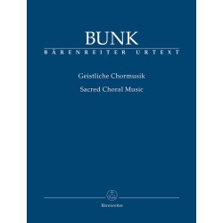 Sacred Choral Music - Bunk, Gerard