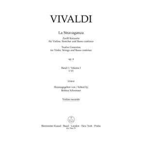 La Stravaganza Op. 4 : Twelve Concertos Vol. I