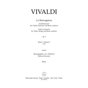 La Stravaganza Op. 4 : Twelve Concertos Vol. I