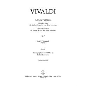 La Stravaganza Op. 4 : Twelve Concertos Vol. II