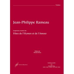 Les F&egrave;tes de l'Hymen et de l'Amour - Rameau, Jean-Philippe