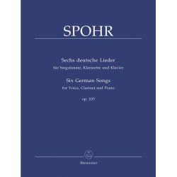 Six German Songs - Spohr, Louis