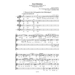 Sacred Choral Music - Brahms, Johannes
