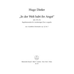 In der Welt habt ihr Angst Op.12/7