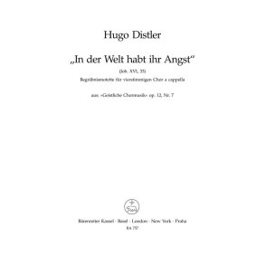 In der Welt habt ihr Angst Op.12/7