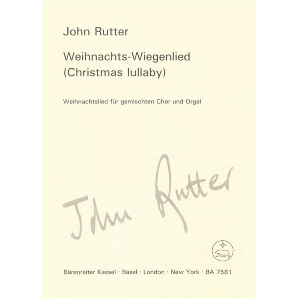 Weihnachtliches Wiegenlied