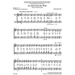 God so loved the world - Chilcott, Bob