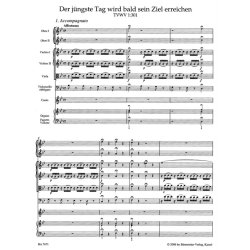 The last of Days shall reach its destination - Telemann, Georg Philipp