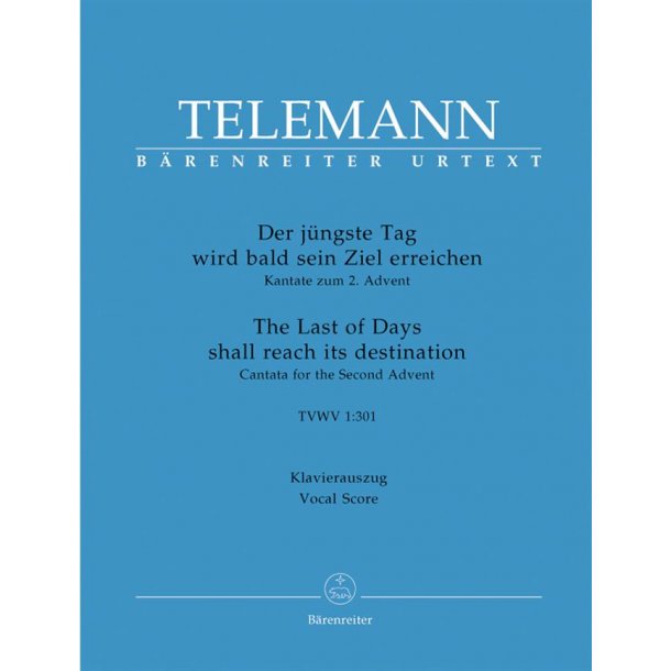 Cantata For The Second Of Advent Tvwv 1 301