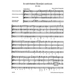 In nativitatem Domini canticum - Charpentier, Marc-Antoine